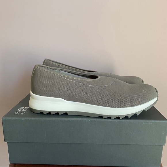Eileen Fisher Hug Platform Slip-Ons - Picture 2 of 8